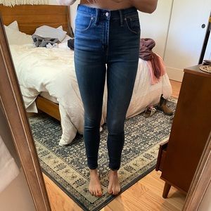 Madewell 10” High Rise Skinny